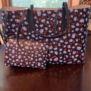 Kate Spade floral tote